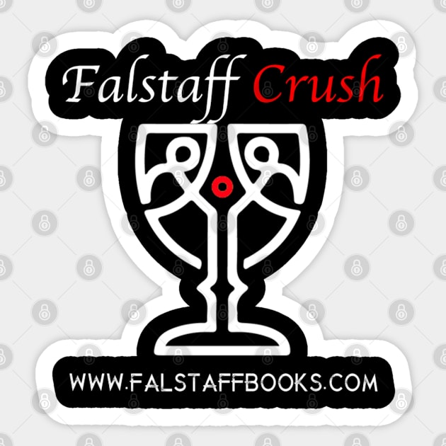 Falstaff Crush Logo Sticker by FalstaffBooks